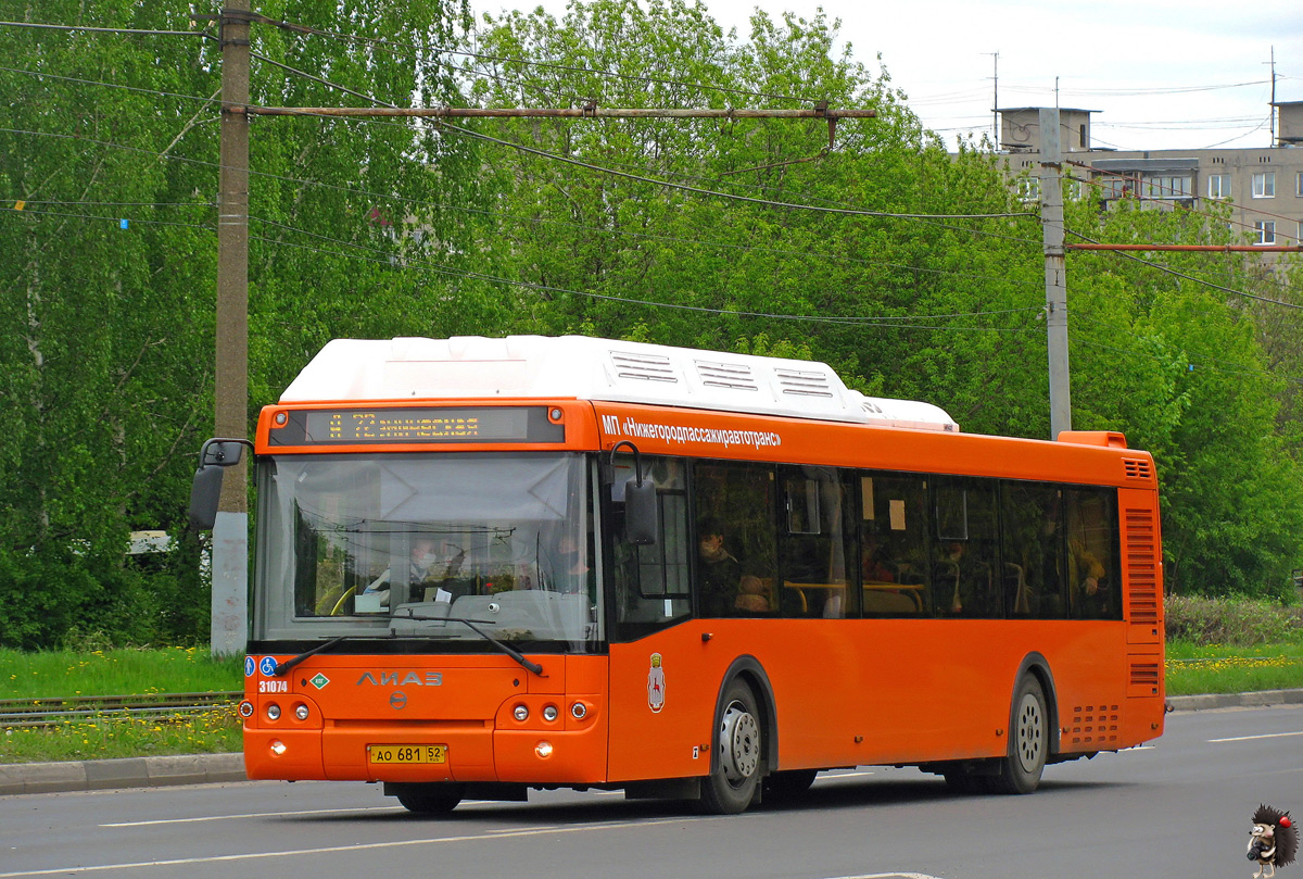 Нижегородская область, ЛиАЗ-5292.67 (CNG) № 31074