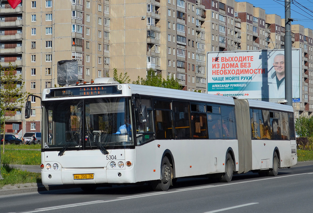 Санкт-Петербург, ЛиАЗ-6213.20 № 5304