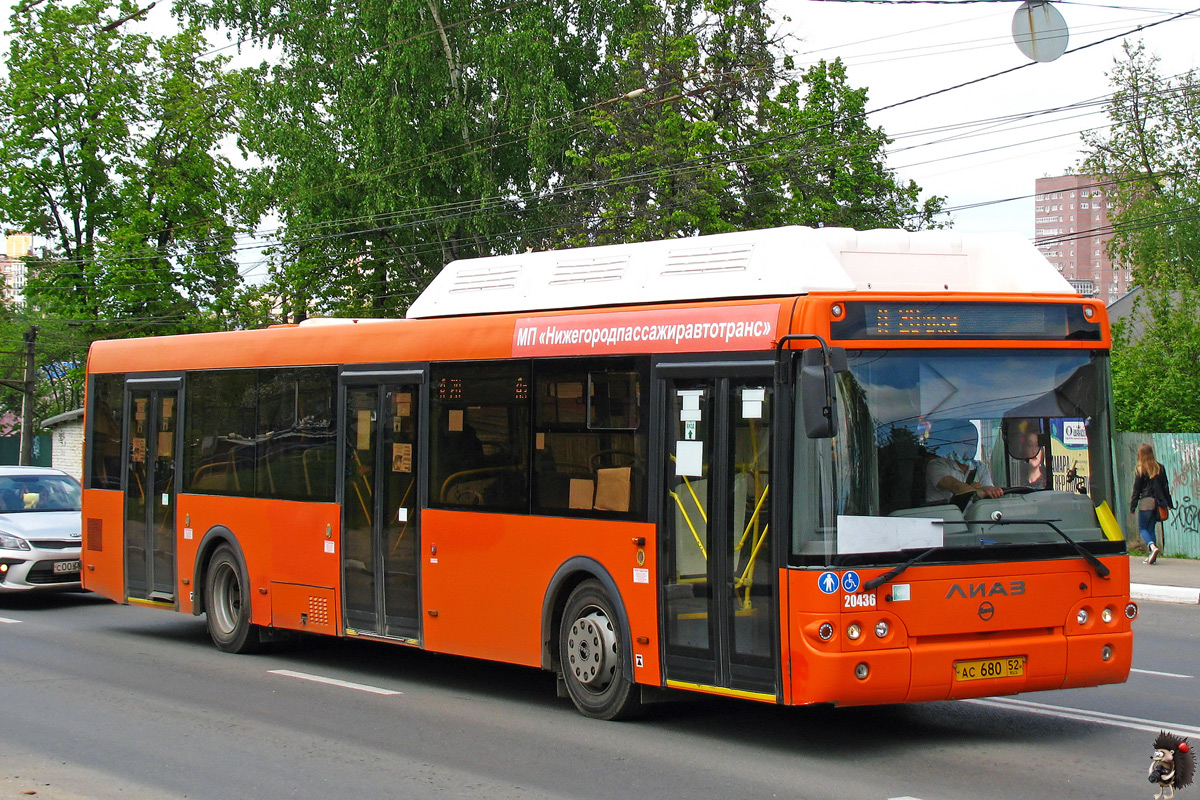 Nizhegorodskaya region, LiAZ-5292.67 (CNG) # 20436