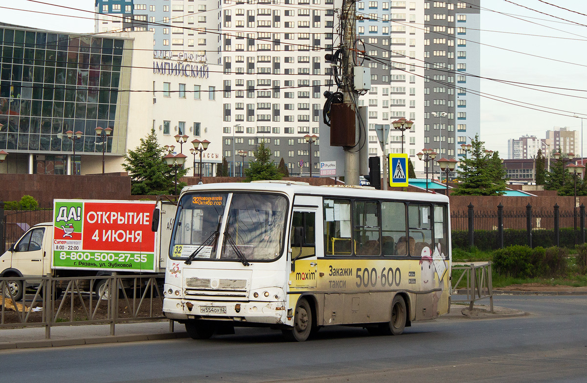 Рязанская область, ПАЗ-320402-03 № Н 554 ОУ 62