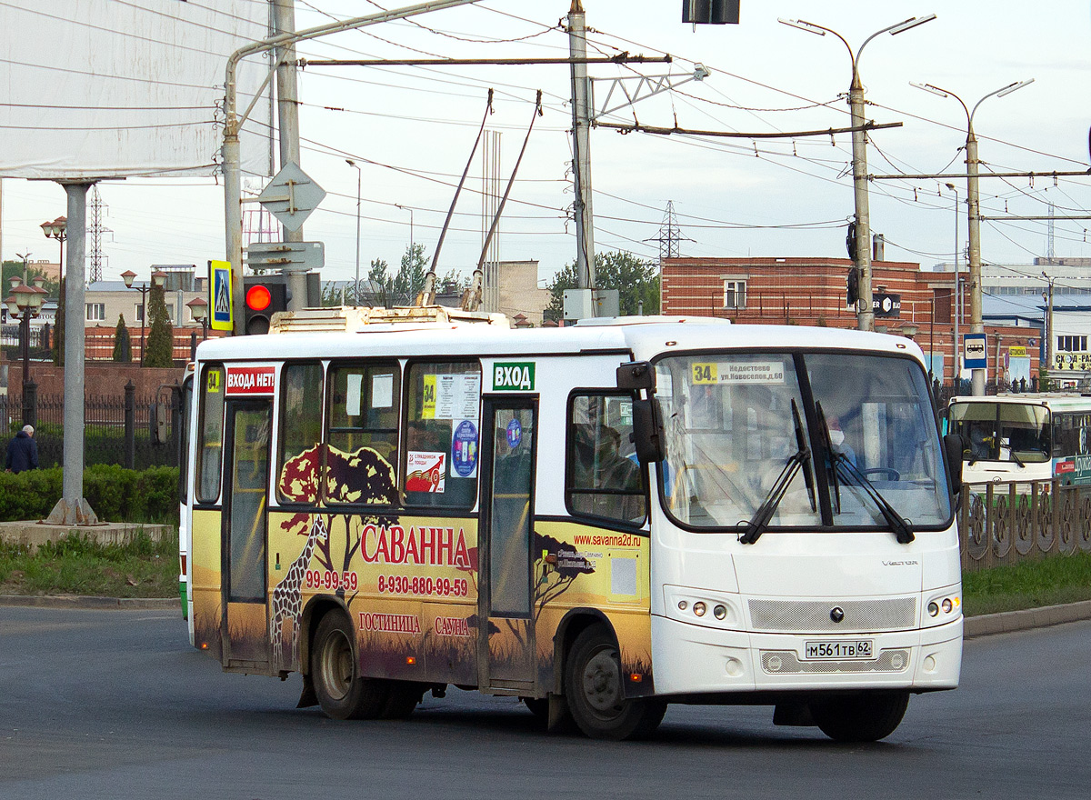 Рязанская область, ПАЗ-320402-05 "Вектор" № М 561 ТВ 62