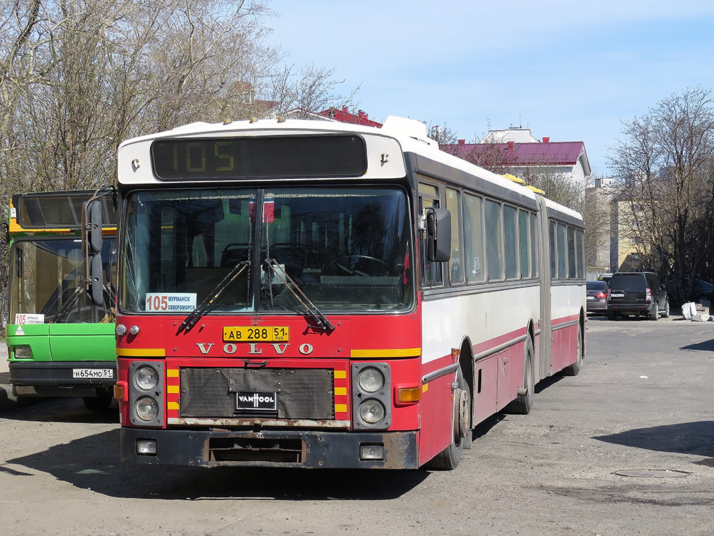 Мурманская область, Van Hool 160 № АВ 288 51