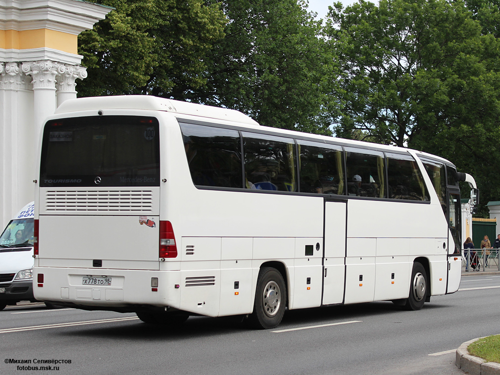Petrohrad, Mercedes-Benz O350-15RHD Tourismo č. Х 778 ТО 98