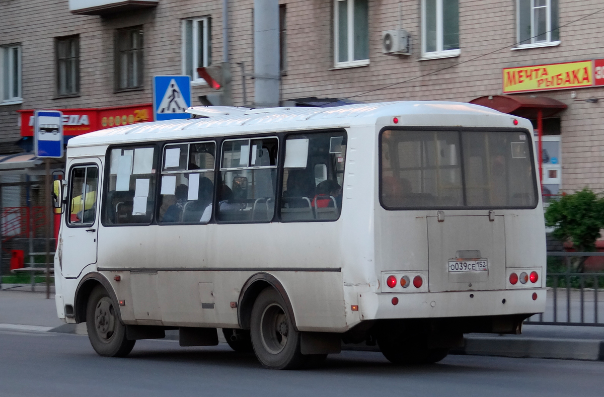 Ніжагародская вобласць, ПАЗ-32054 № О 039 СЕ 152