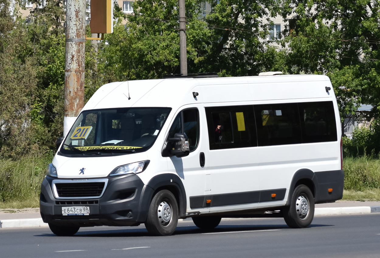 Тверская область, Автодом-22080* (Peugeot Boxer) № Е 643 СВ 69 — Фото —  Автобусный транспорт