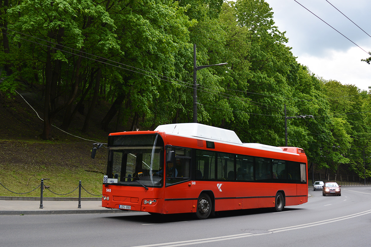Lithuania, Volvo 7700 CNG # 540