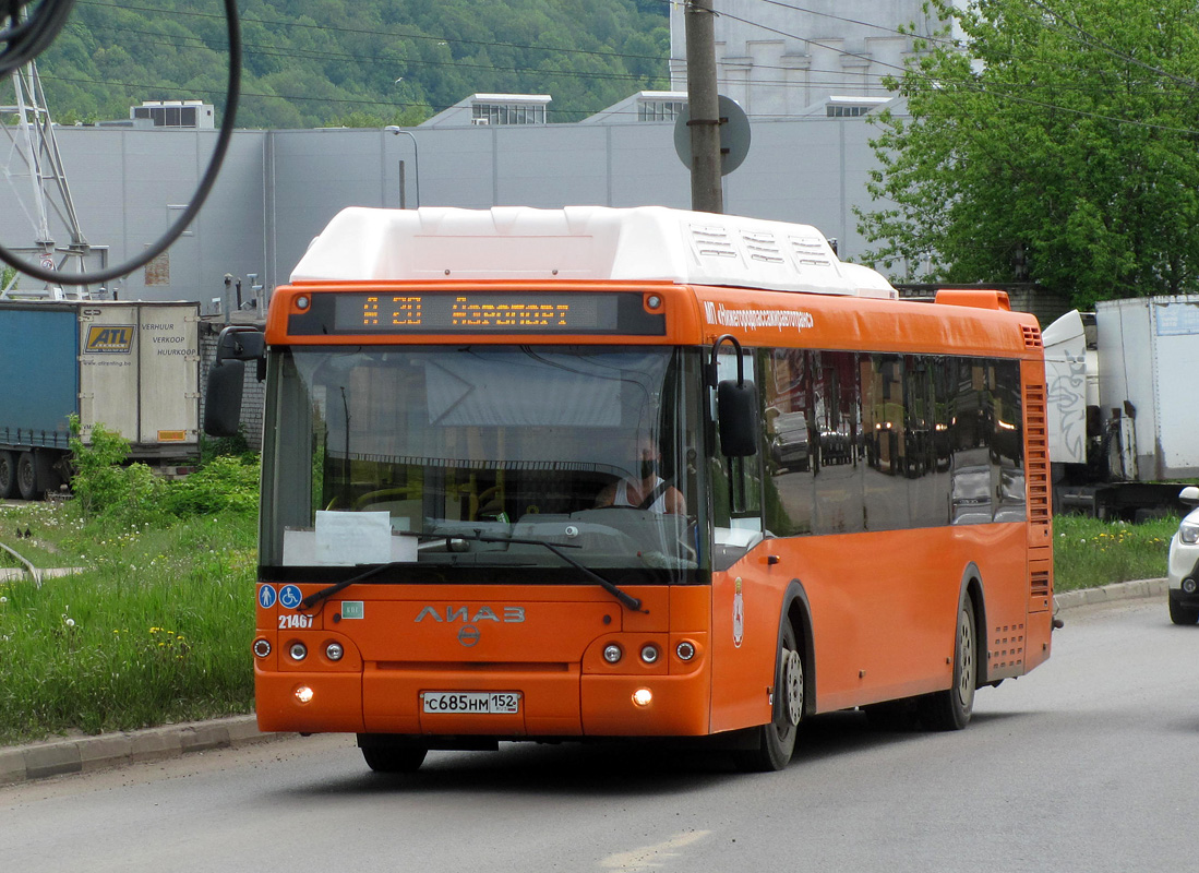 Nizhegorodskaya region, LiAZ-5292.67 (CNG) № 21467