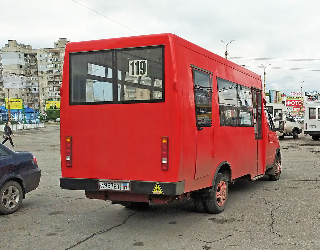 Луганская область, Рута 15.5 № А 957 ЕТ LPR — Фото — Автобусный транспорт