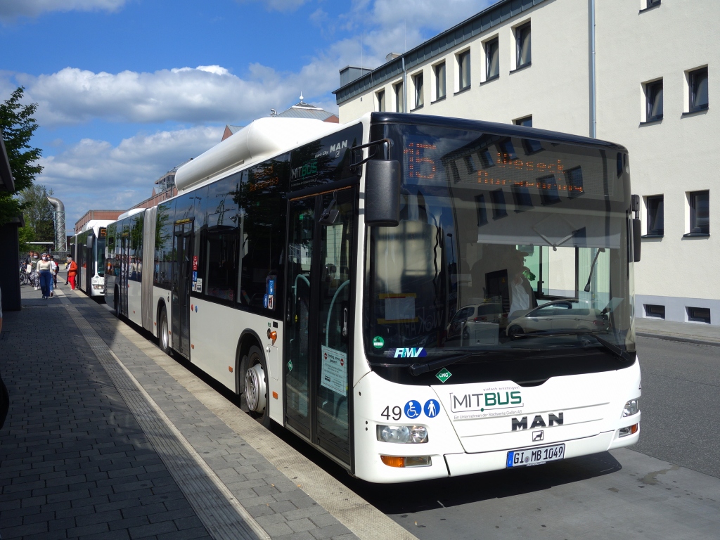 Гессен, MAN A23 Lion's City G NG313 CNG № 49