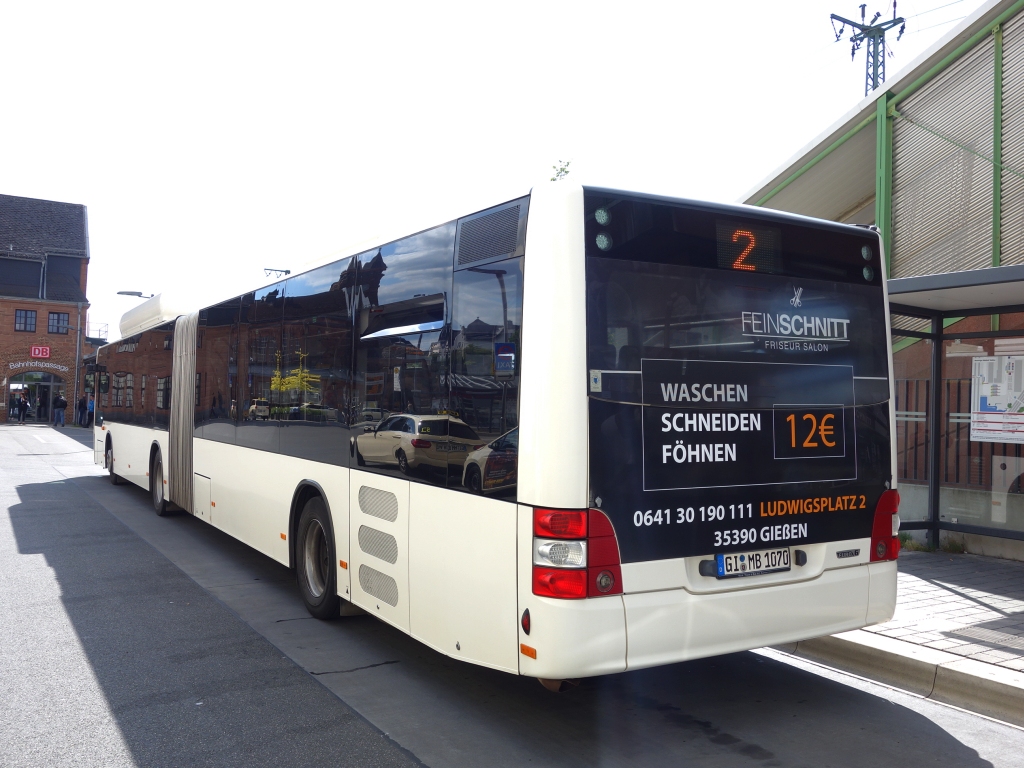 Hesse, MAN A23 Lion's City G NG313 CNG # 70