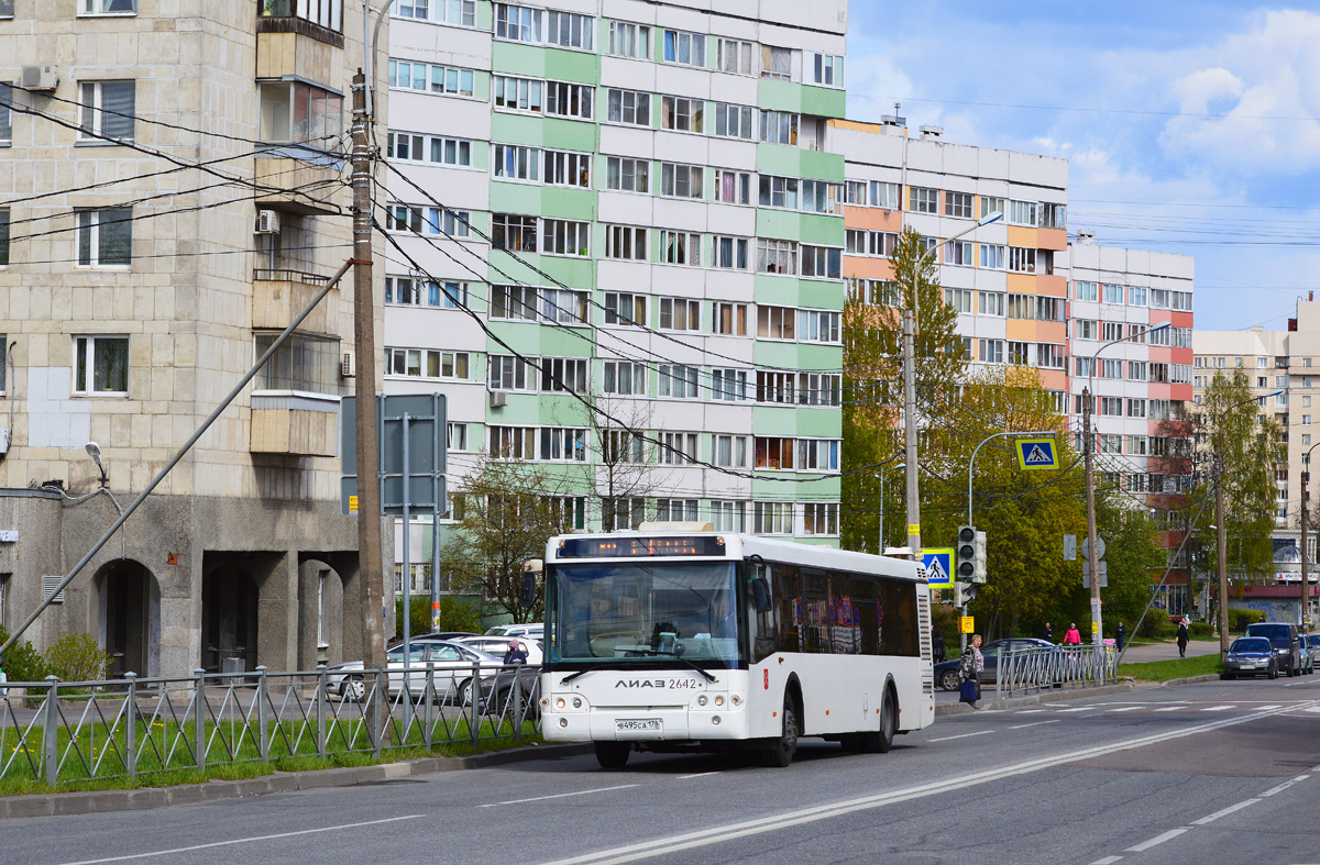 Sankt Petersburg, LiAZ-5292.60 Nr 2642