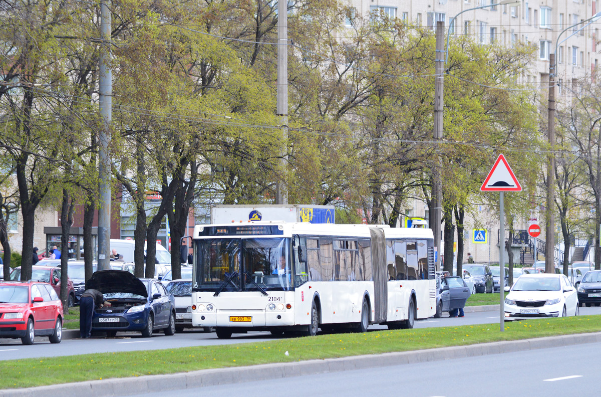 Санкт-Петербург, ЛиАЗ-6213.20 № 2104