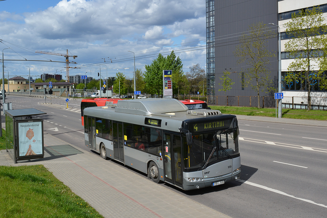 Литва, Solaris Urbino III 12 CNG № 959