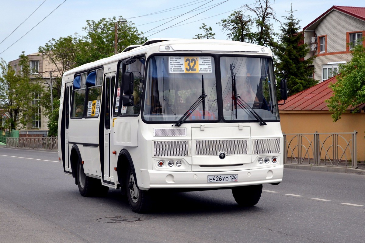 Ставропольский край, ПАЗ-32054 № Е 426 УО 126