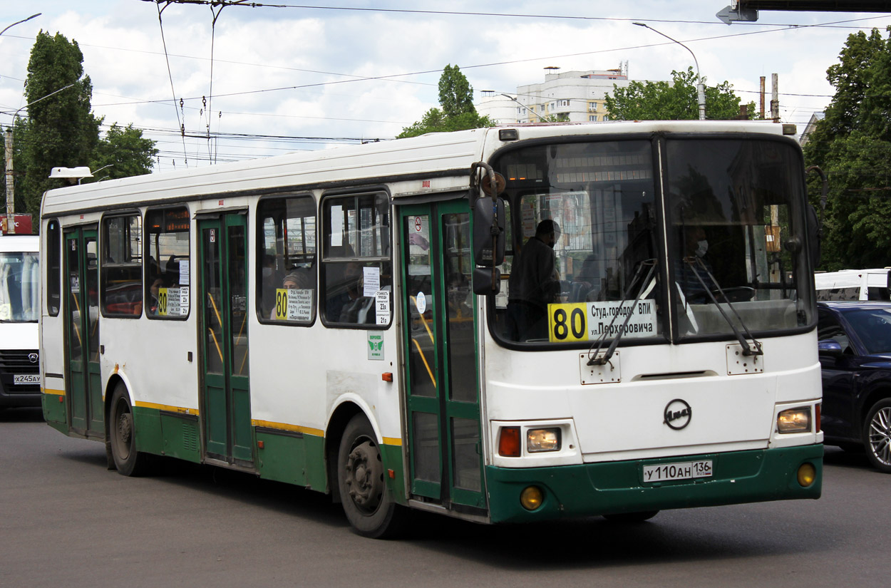 Воронежская область, ЛиАЗ-5256.25 № У 110 АН 136