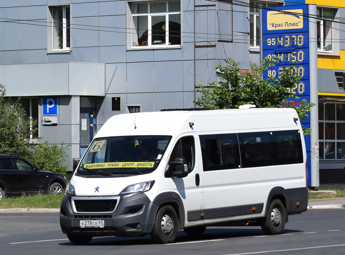 Тверская область, Автодом-21080* (Peugeot Boxer) № Х 278 СЕ 69