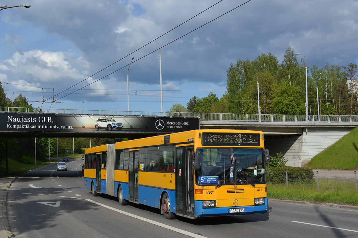 Литва, Mercedes-Benz O405G № 471