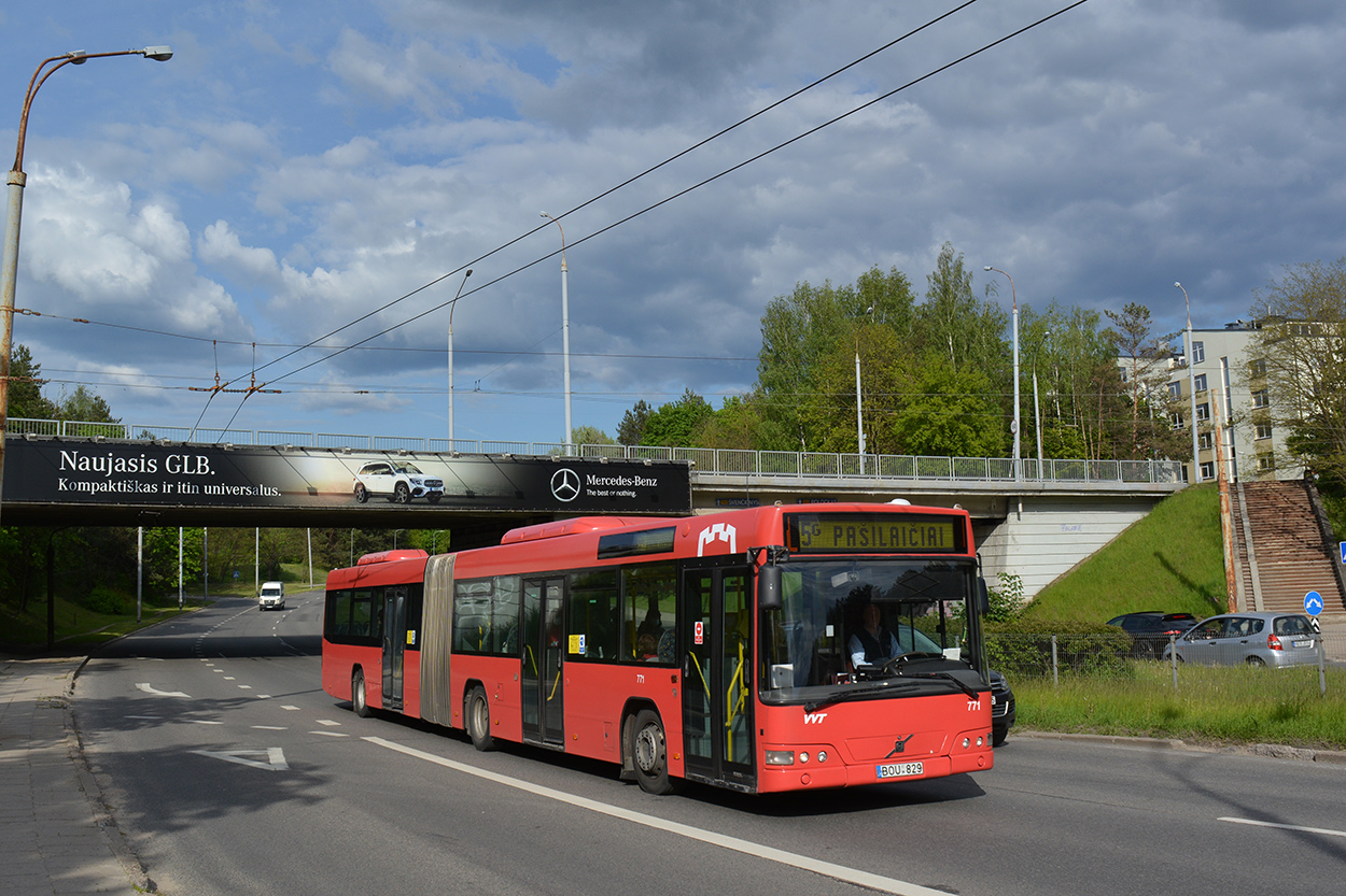 Литва, Volvo 7700A № 771