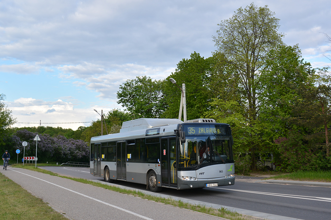 Литва, Solaris Urbino III 12 CNG № 963