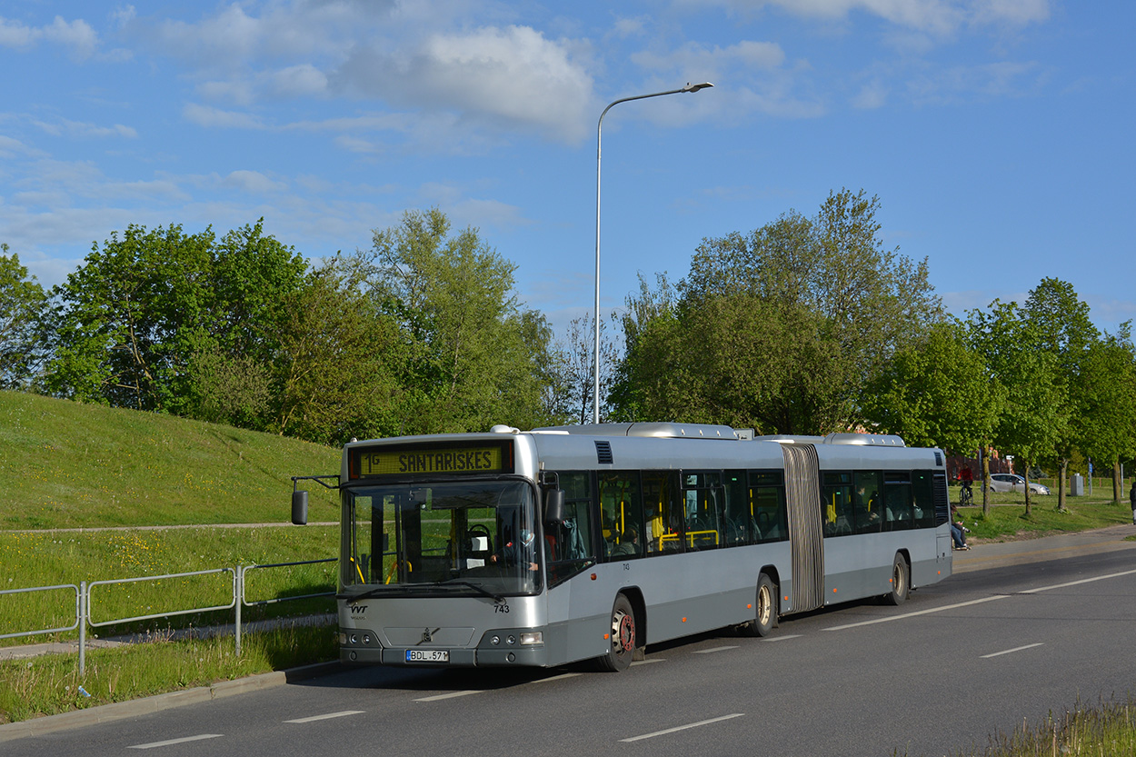 Литва, Volvo 7700A № 743