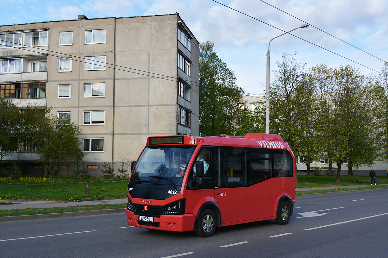 Литва, Karsan Jest Electric № 4612