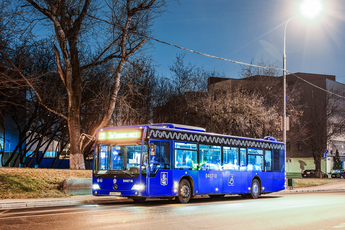 Москва, Mercedes-Benz Conecto II № 040718