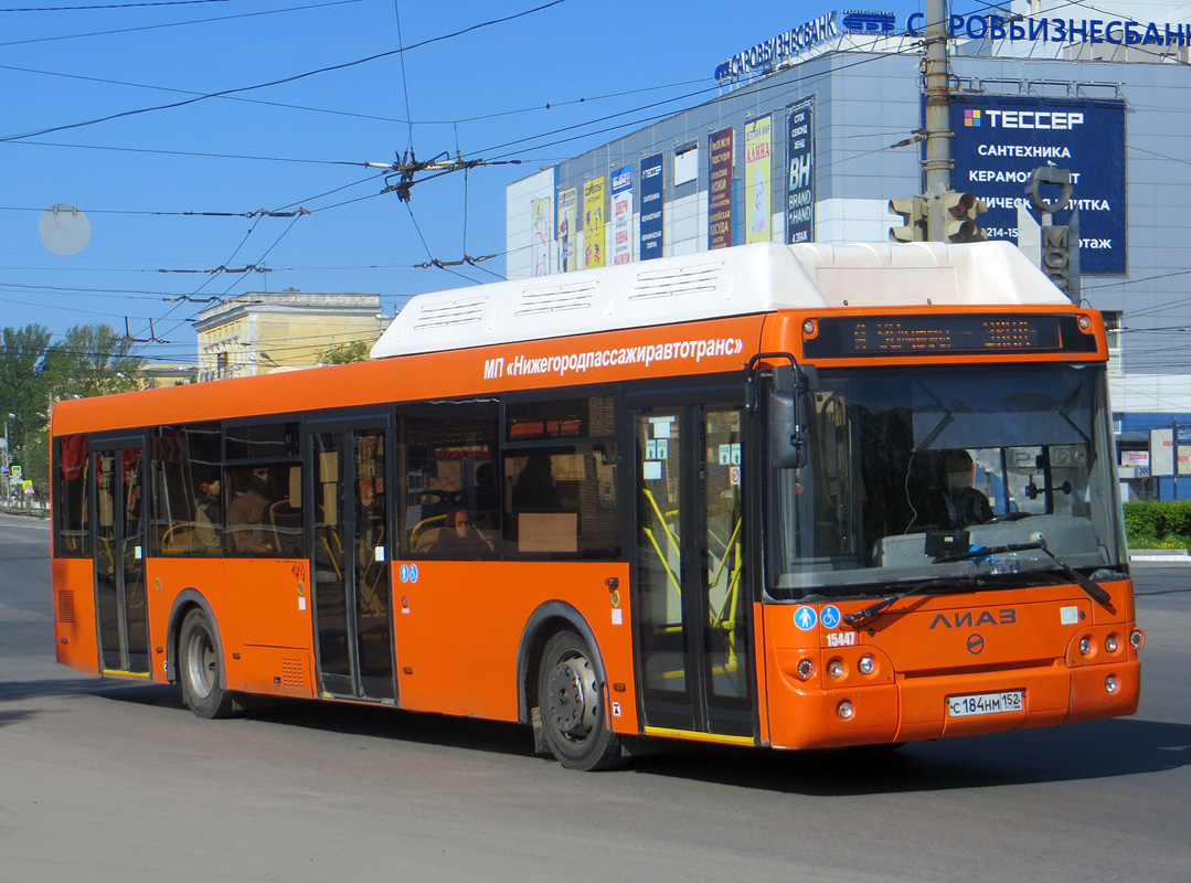 Нижегородская область, ЛиАЗ-5292.67 (CNG) № 15447