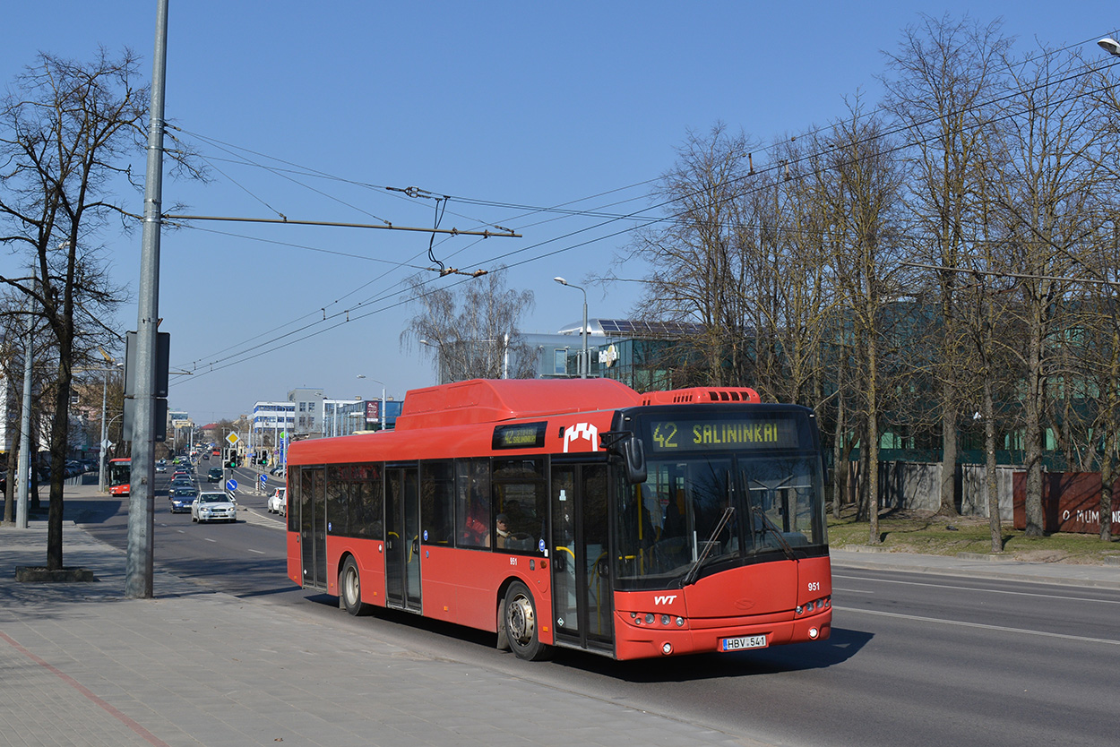 Литва, Solaris Urbino III 12 CNG № 951