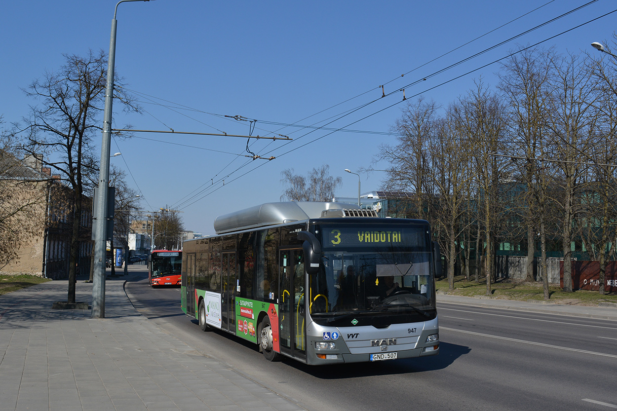 Λιθουανία, MAN A21 Lion's City NL273 CNG # 947