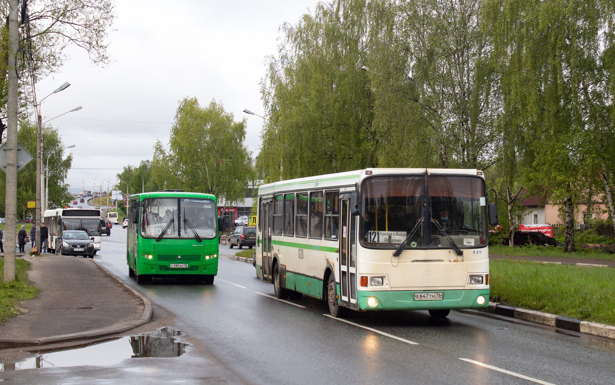 Ярославская область, ЛиАЗ-5256.36-01 № 020