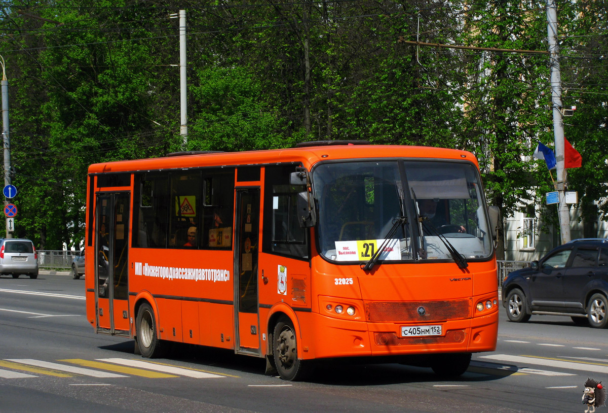 Нижегородская область, ПАЗ-320414-04 "Вектор" № 32025