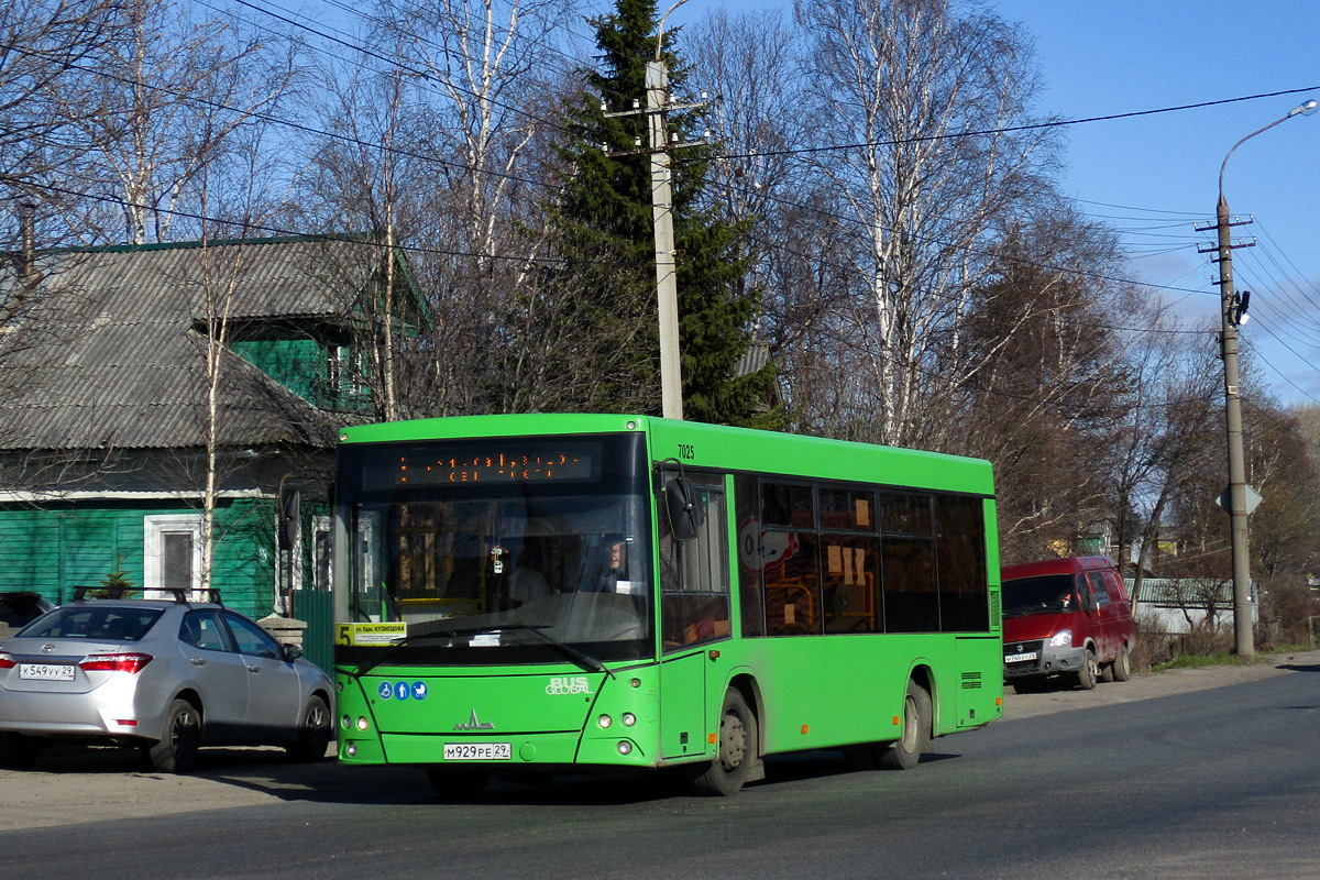 Архангельская область, МАЗ-206.086 № 7025