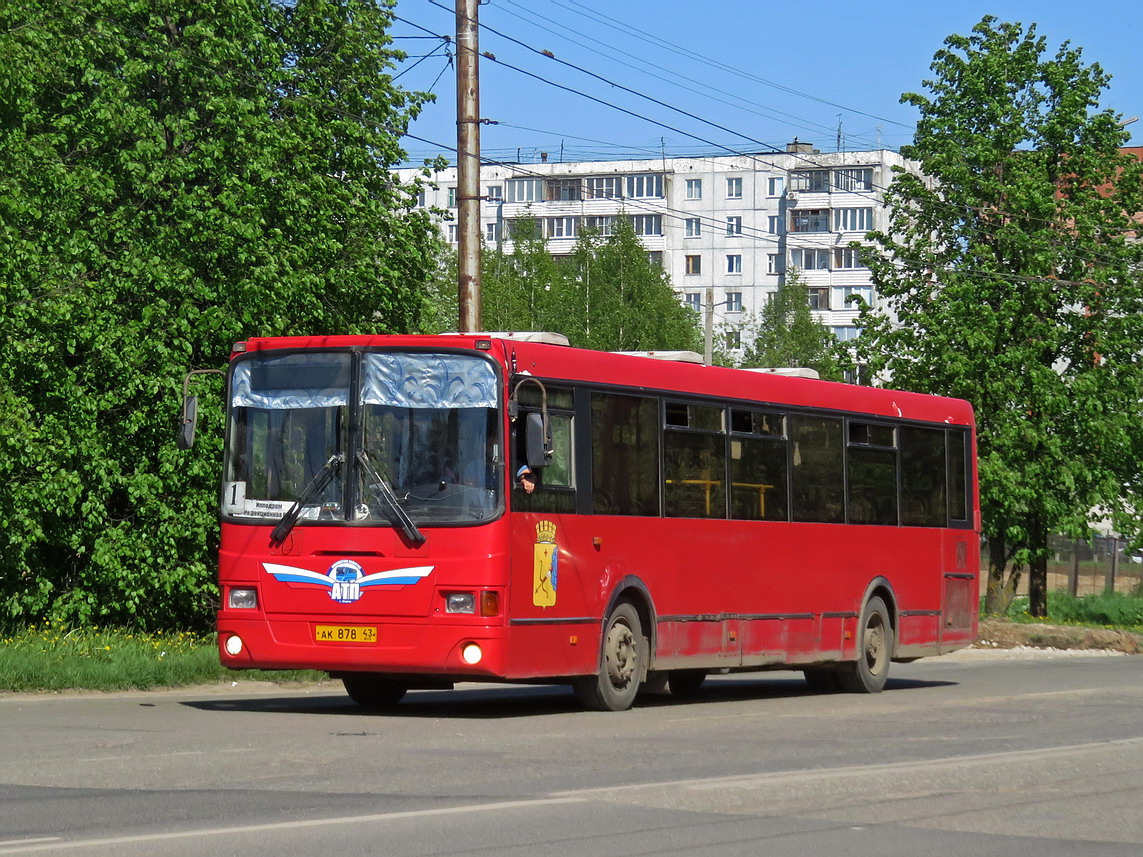 Кировская область, ЛиАЗ-5256.53 № АК 878 43