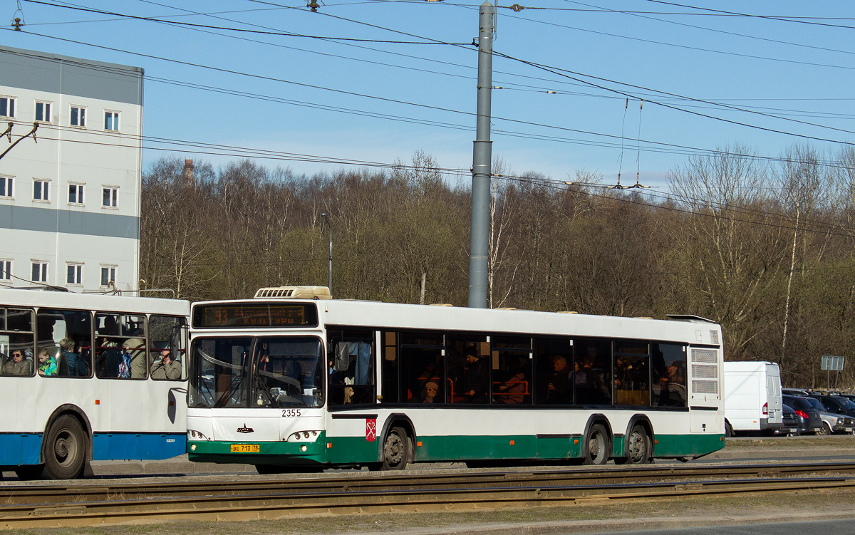 Sankt Petersburg, MAZ-107.466 Nr 2355