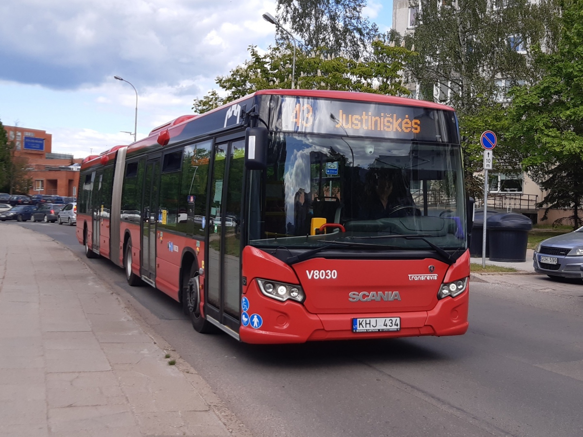 Литва, Scania Citywide LFA № V8030