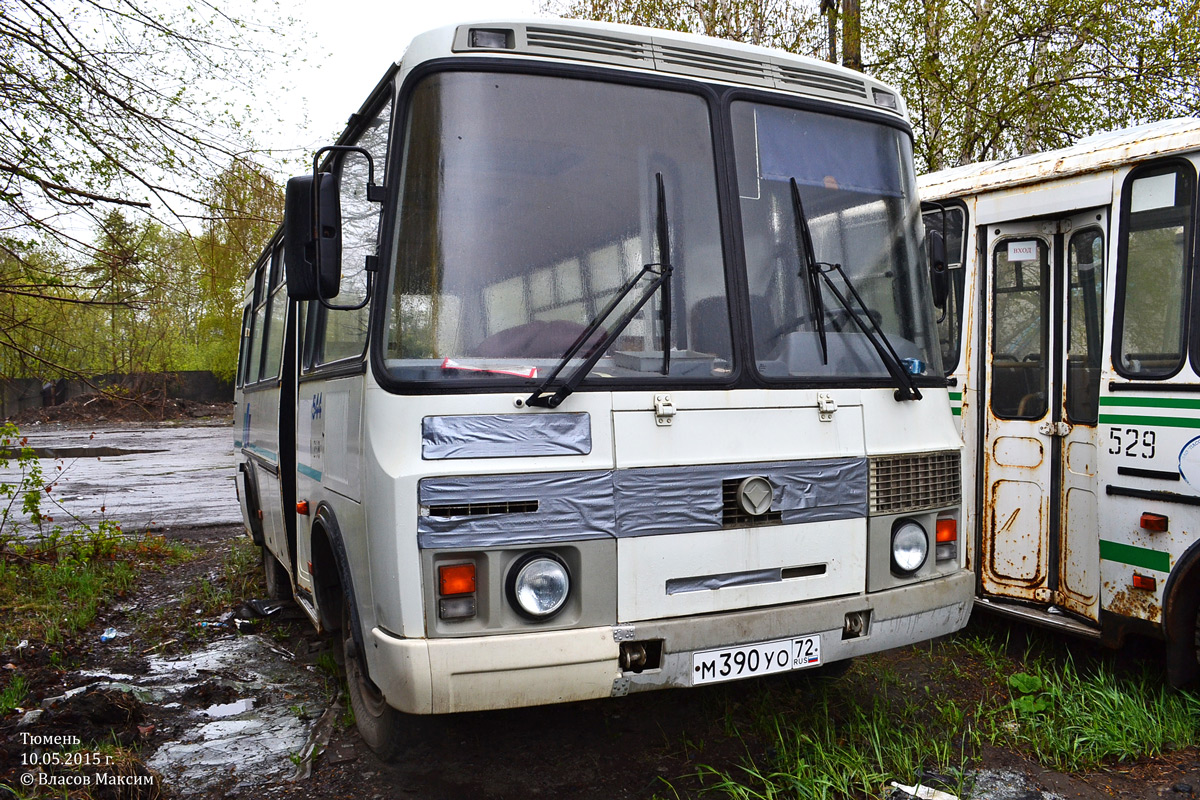 Тюменская область, ПАЗ-32053 № М 390 УО 72