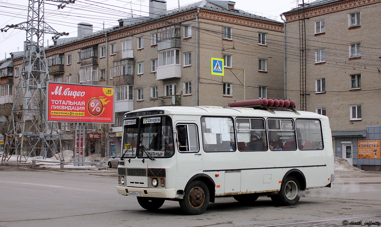 Томская область, ПАЗ-32054 № М 559 ОУ 70