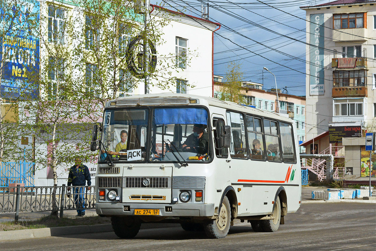 Саха (Якутия), ПАЗ-32054 № АС 274 52