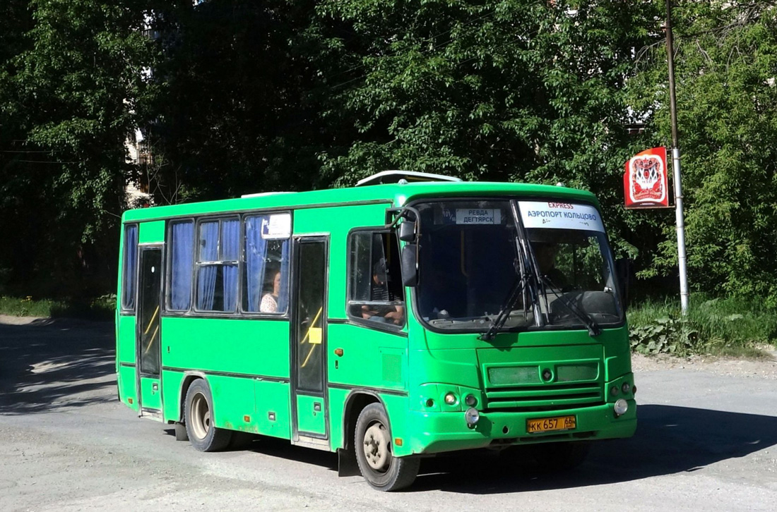 Свердловская область, ПАЗ-320402-05 № КК 657 66
