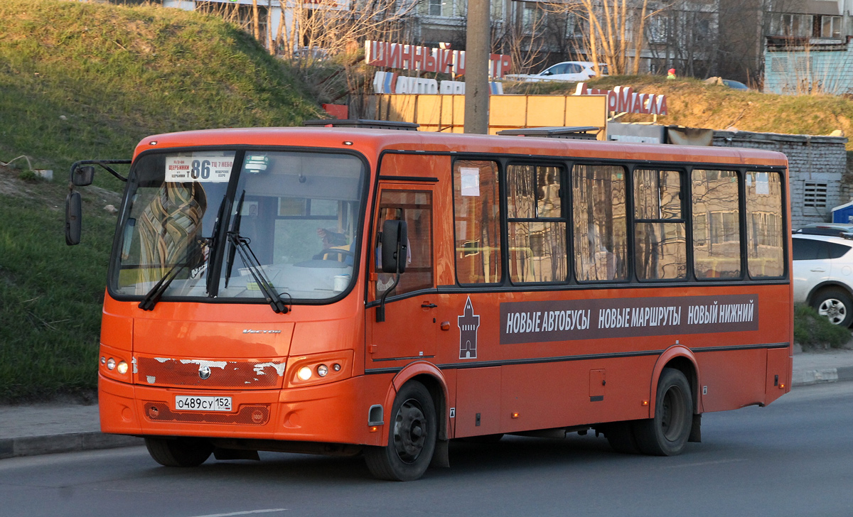 Нижегородская область, ПАЗ-320414-05 "Вектор" (1-2) № О 489 СУ 152