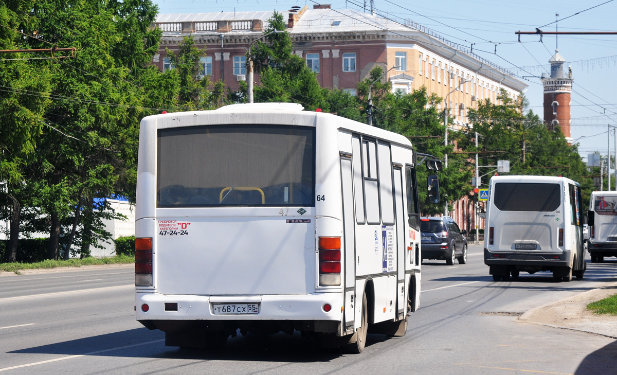 Омская область, ПАЗ-320302-08 № 5037