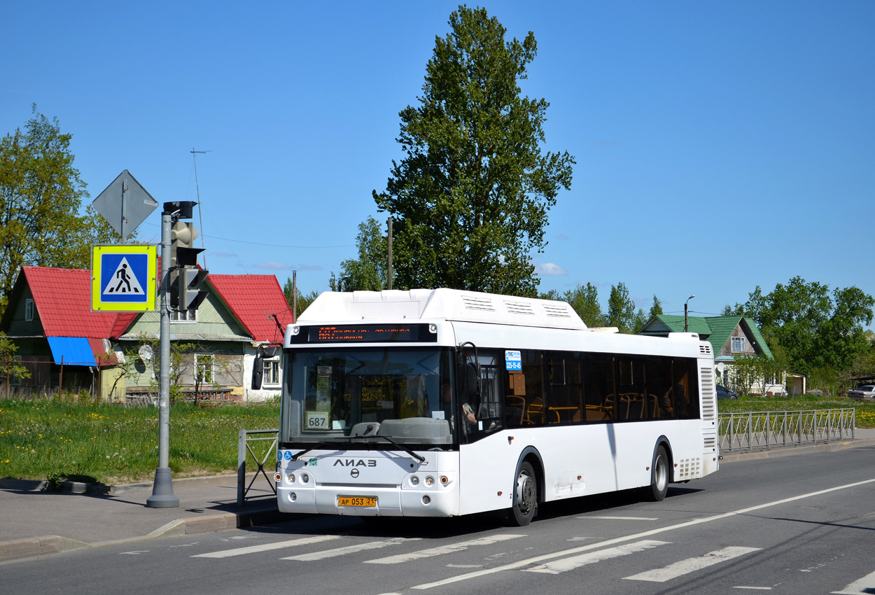 Санкт-Петербург, ЛиАЗ-5292.67 (CNG) № 4502