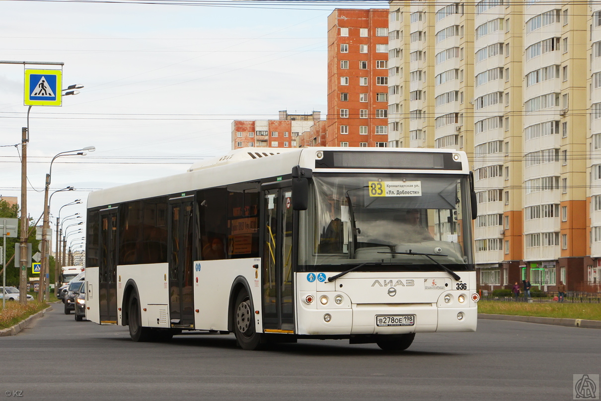 Санкт-Петербург, ЛиАЗ-5292.65 № 336