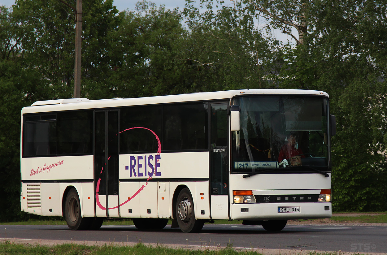 Литва, Setra S315UL № KML 315