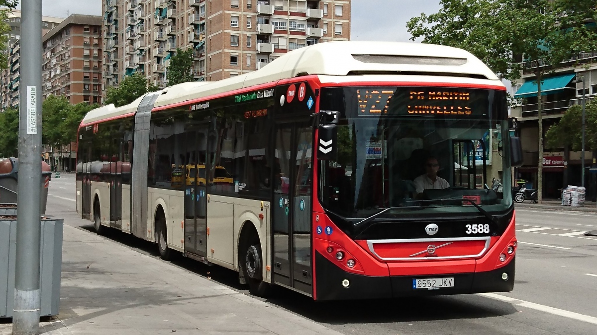 Испания, Volvo 7900A Hybrid № 3588