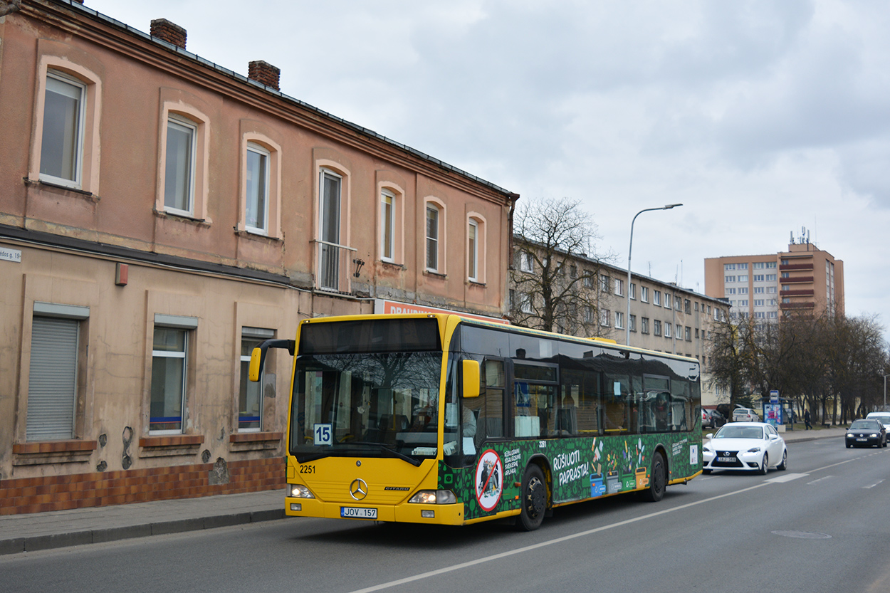 Литва, Mercedes-Benz O530 Citaro № 2251