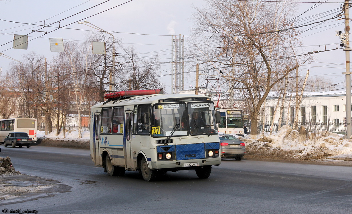 Томская область, ПАЗ-32054 № Н 122 СО 70