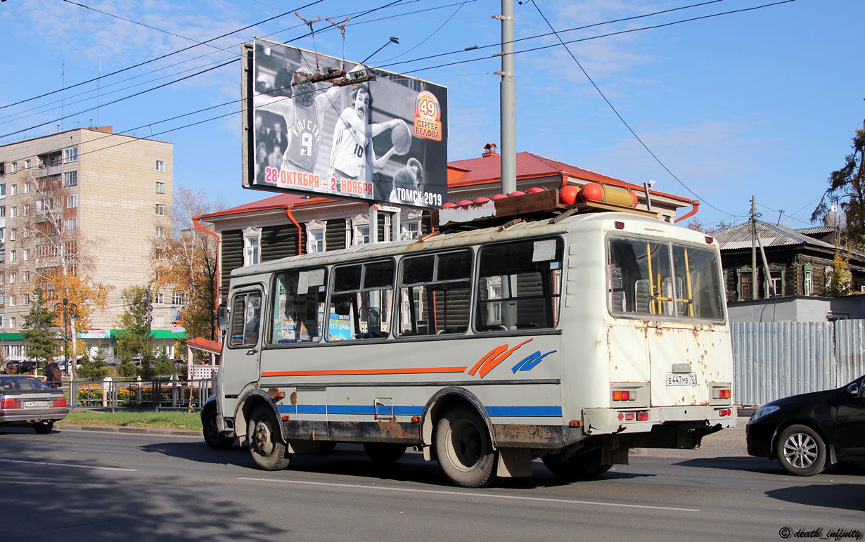 Томская область, ПАЗ-32054 № Е 447 МВ 70