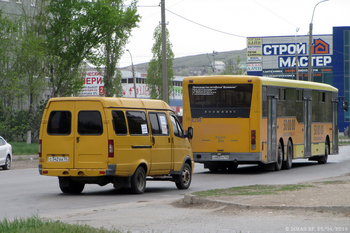 Volgograd region, GAZ-322132 (XTH, X96) # С 342 ВА 34