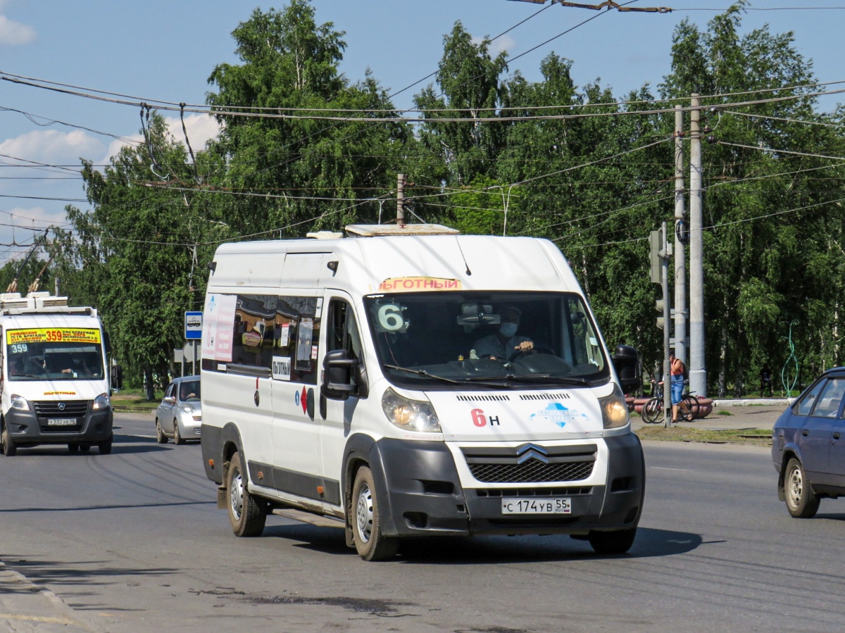 Omsk region, Nizhegorodets-2227W (Citroёn Jumper) Nr. С 174 УВ 55